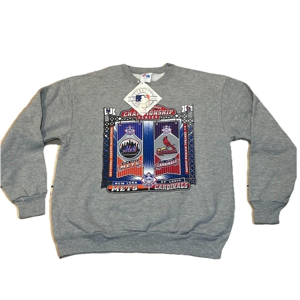 VTG‎ NY Mets vs. St. Louis Cardinals MLB National League Championship Sweatshirt